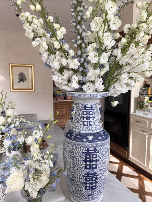 Extra Large Double Happiness Vase