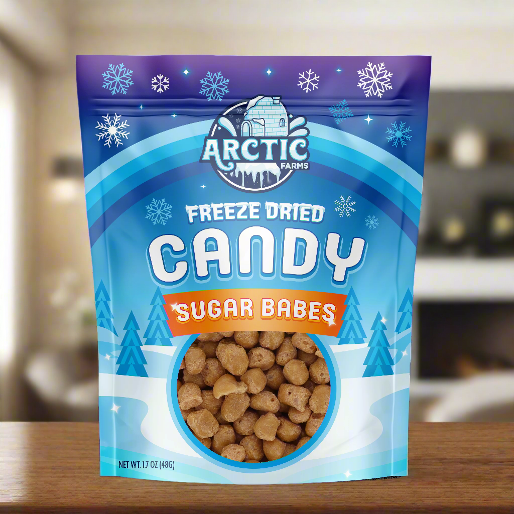 Freeze Dried Sugar Caramel Babes Candy