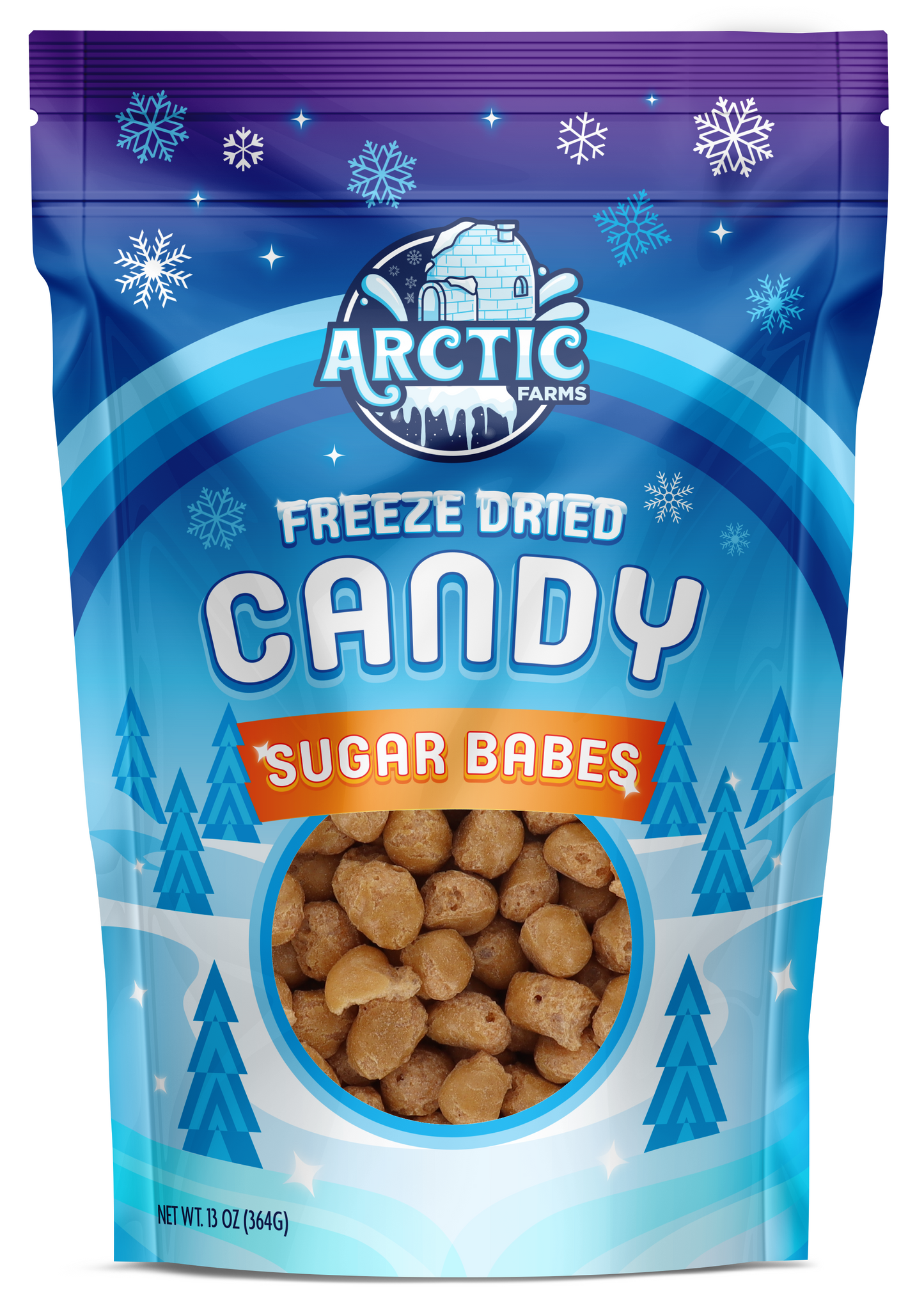 Freeze Dried Sugar Caramel Babes Candy