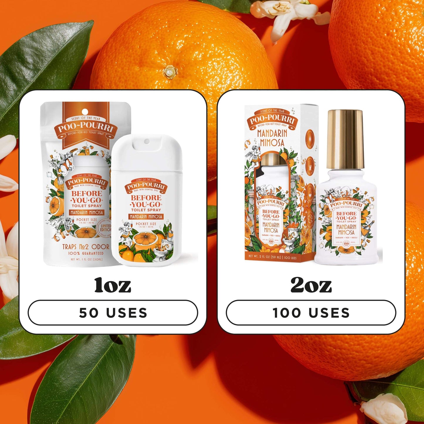 Poo~Pourri Mandarin Mimosa 2oz