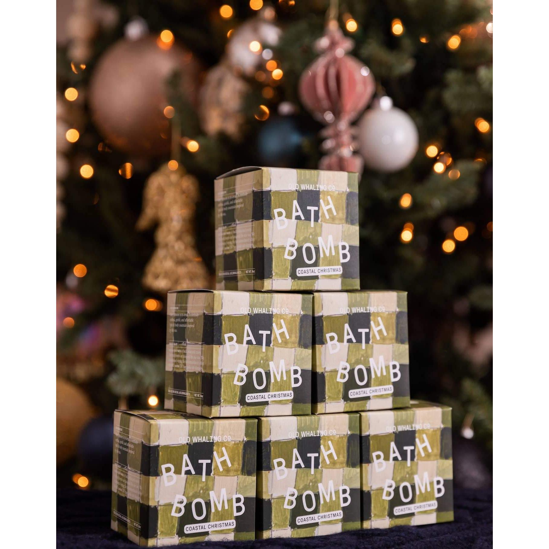 Coastal Christmas Bath Bomb