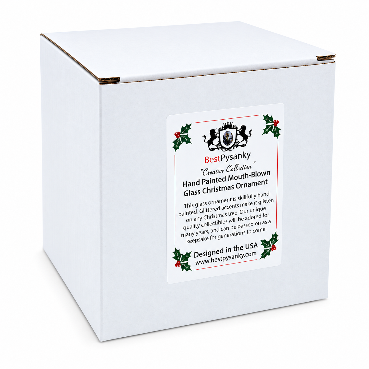 London Travel Souvenir Suitacase Luggage Big Ben Resin Christmas Ornament