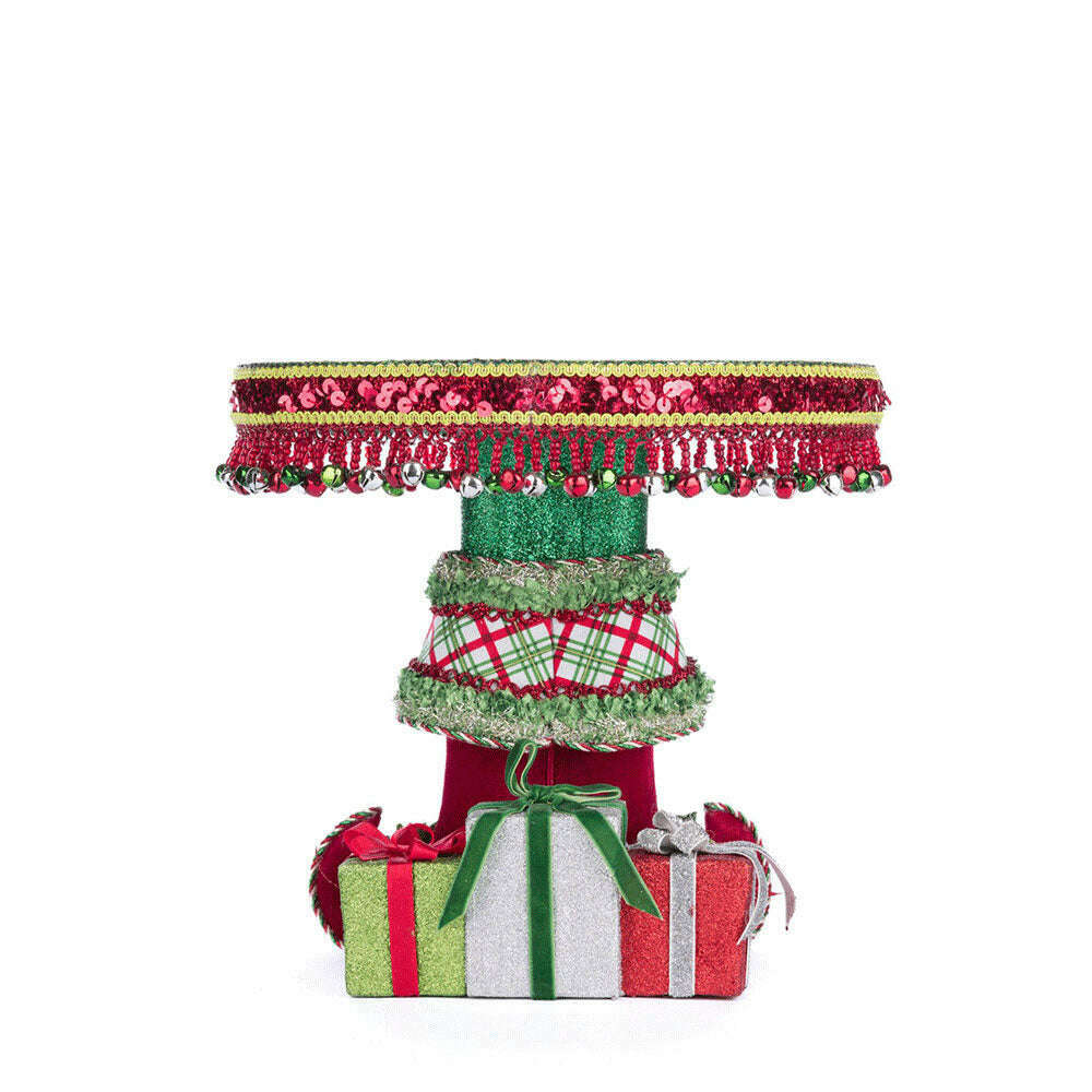 Elf Boots Cake Plate by Katherine's Collection