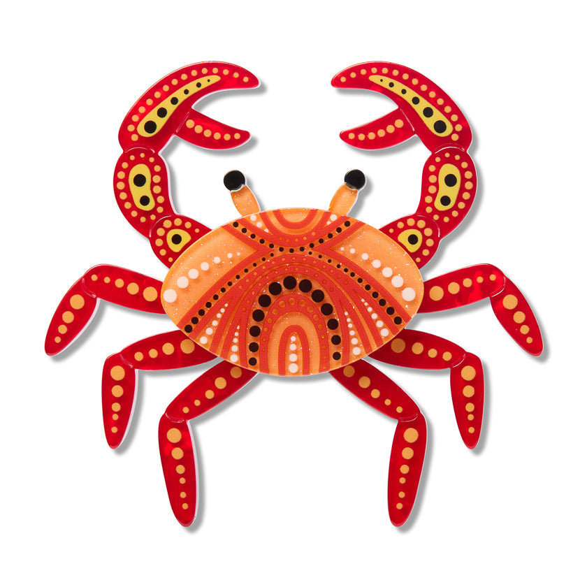Karntat (Crab) Brooch by Erstwilder