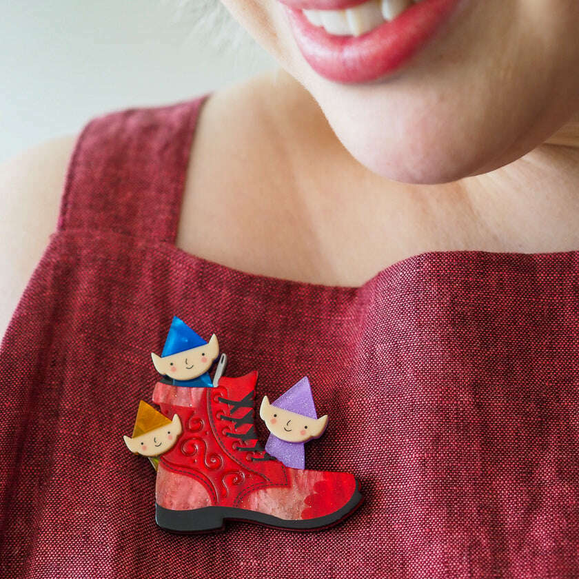 Business Acumen Brooch by Erstwilder x Pete Cromer