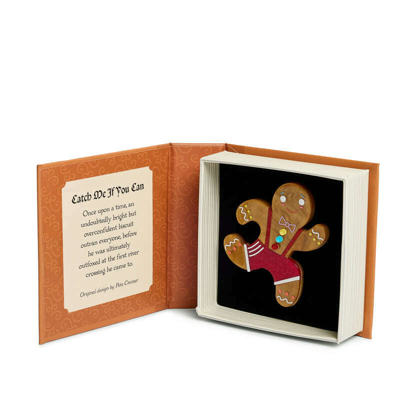 Catch Me If You Can Brooch by Erstwilder x Pete Cromer