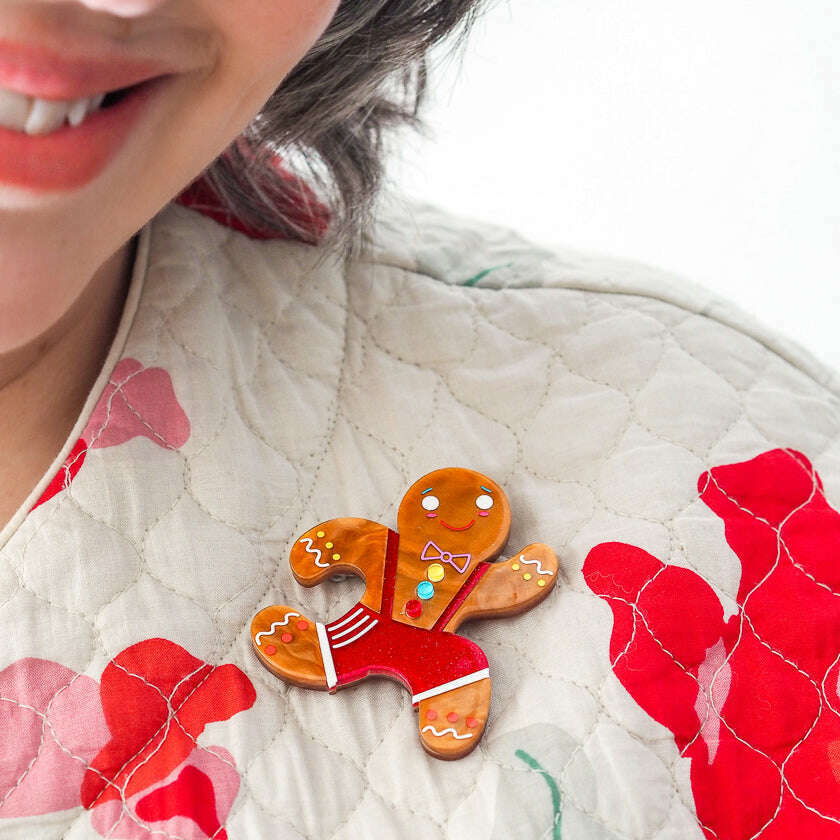 Catch Me If You Can Brooch by Erstwilder x Pete Cromer