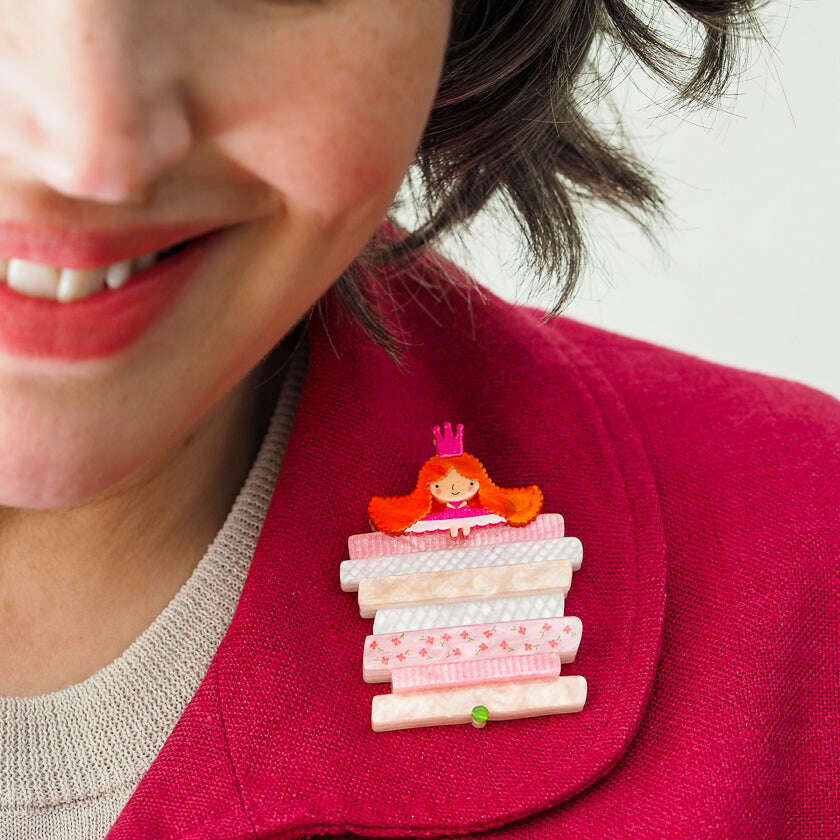 Delicate Sensibilities Brooch by Erstwilder x Pete Cromer