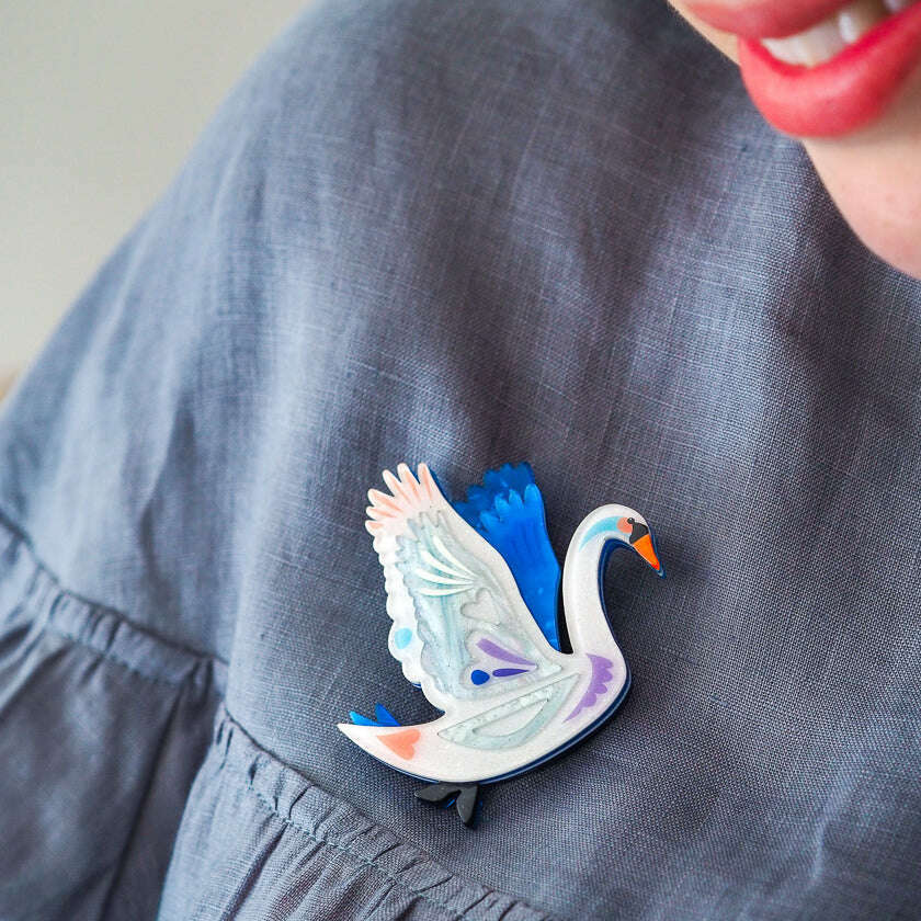 Maiden Curse Brooch by Erstwilder x Pete Cromer