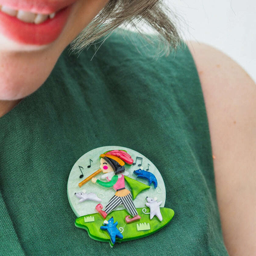 Pest Control Brooch by Erstwilder x Pete Cromer