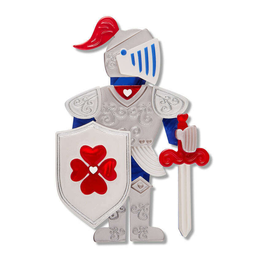 Plot Armour Brooch by Erstwilder x Pete Cromer