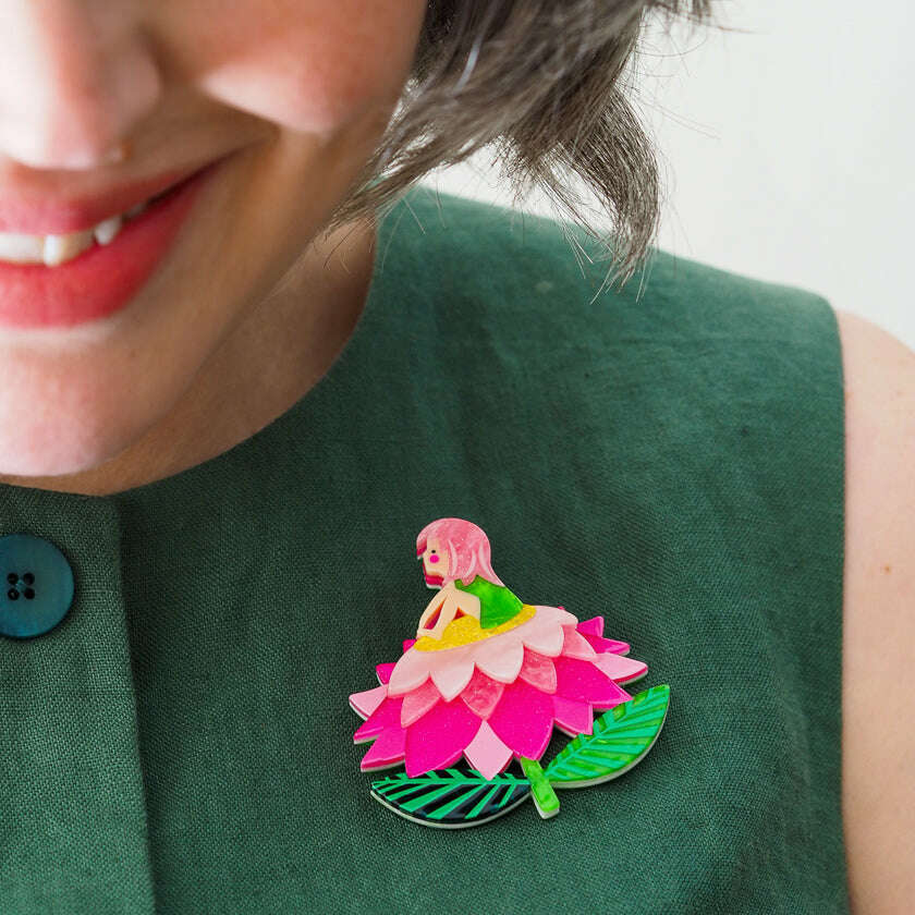 Pocket Princess Brooch by Erstwilder x Pete Cromer