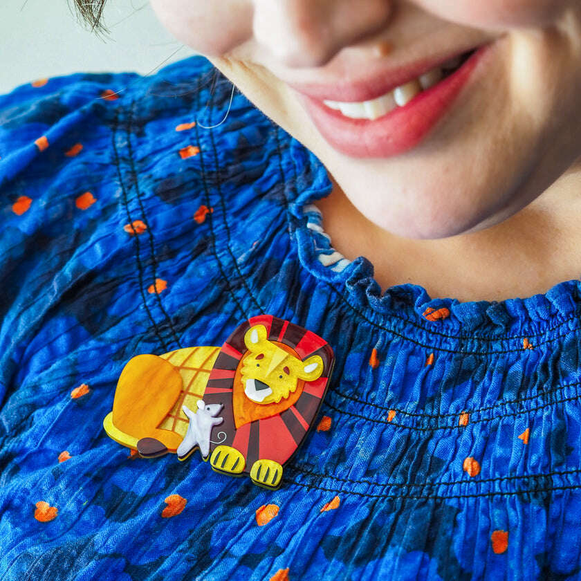 Unlikely Associates Brooch by Erstwilder x Pete Cromer