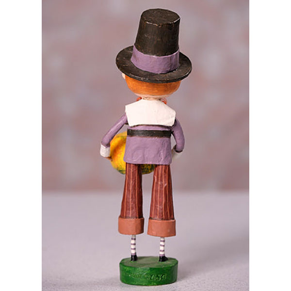 Mason Mayflower Thanksgiving Figurine by Lori Mitchell — 8-Inch Pilgrim Poly Resin Collectible
