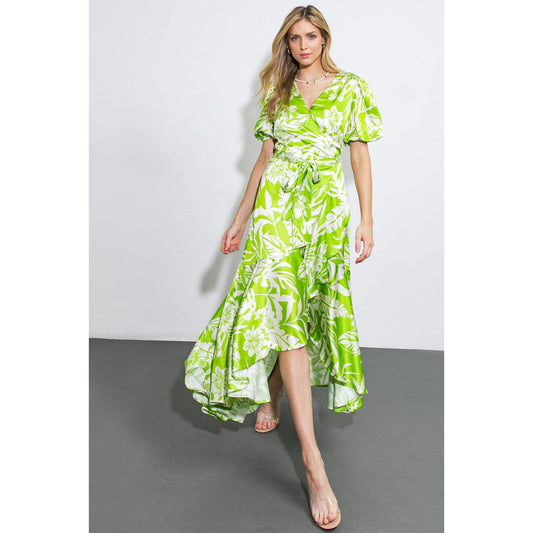 ONLY TONIGHT WOVEN MIDI DRESS