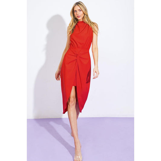 VINEYARD DAYS WOVEN MIDI DRESS