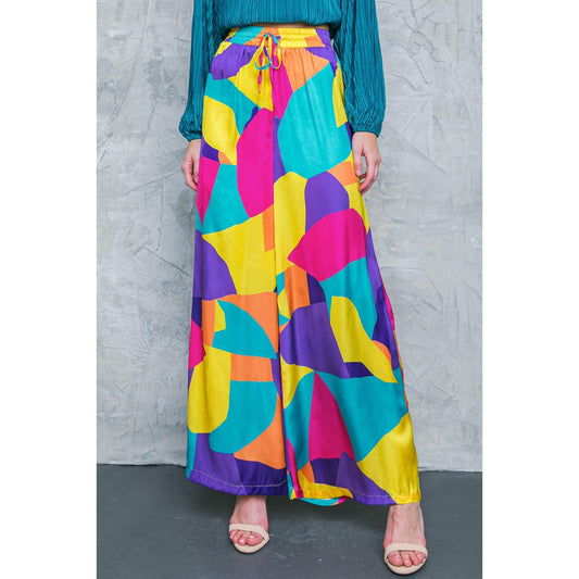 FOLLOW THE FLOW WOVEN PANTS