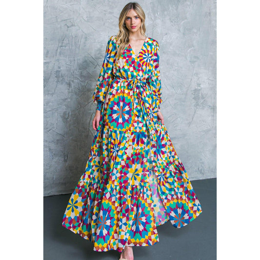 EVERYTHING I LOVE WOVEN MAXI DRESS