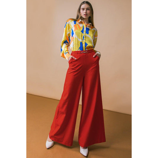 SWEET FEELINGS WOVEN PANTS