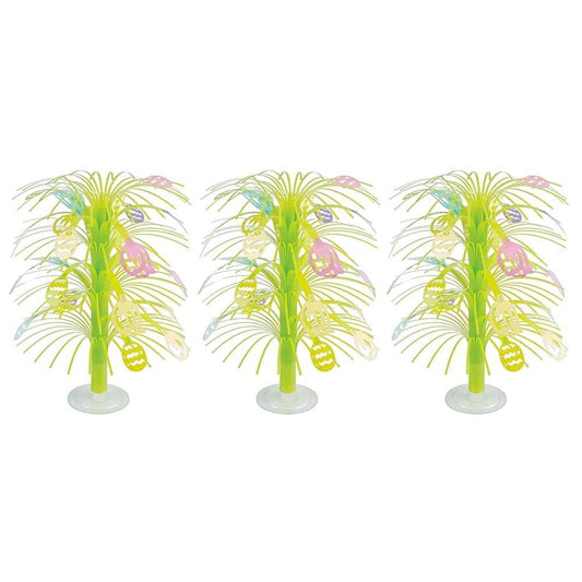 Set of 3 Easter Egg Trees Tabletop Decoration 13 Inches
