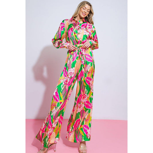BLOOMING HOPE WOVEN JUMPSUIT
