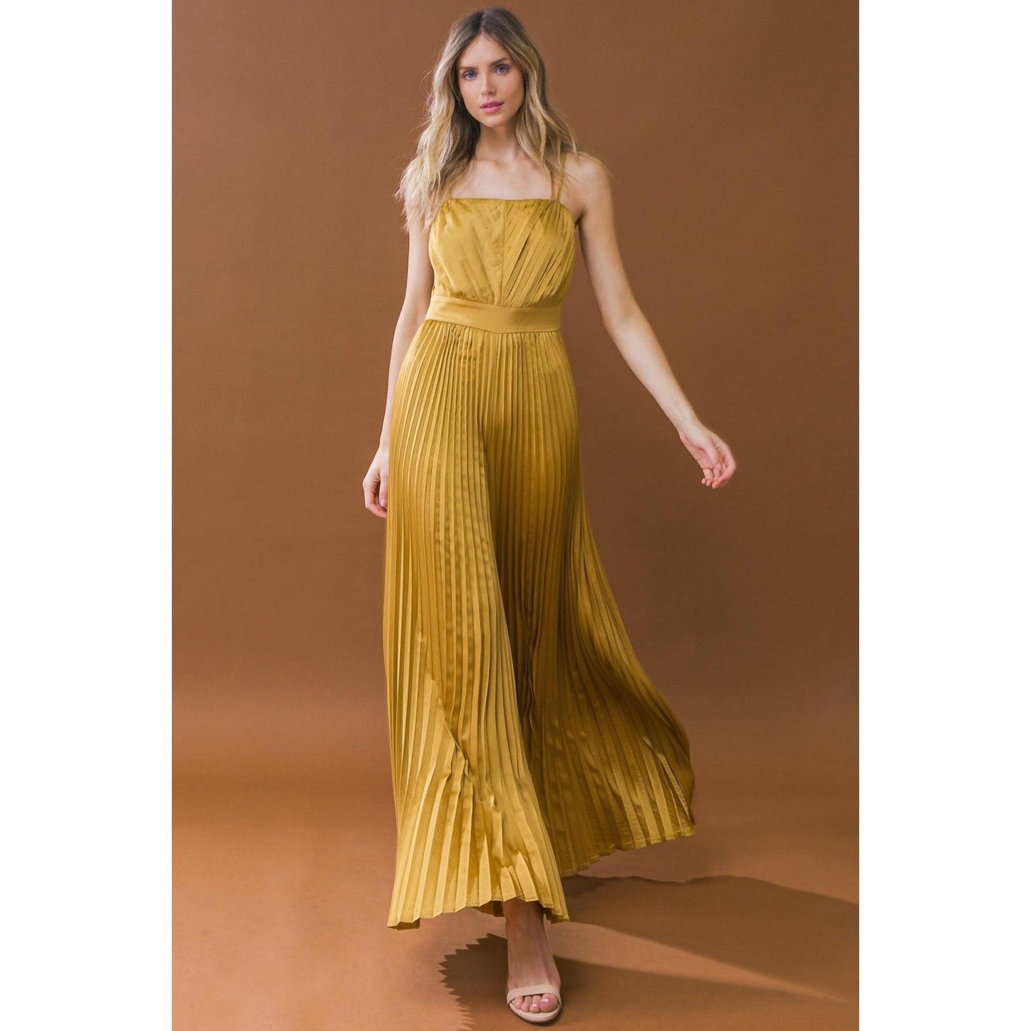 BLISSFUL LOVE WOVEN JUMPSUIT