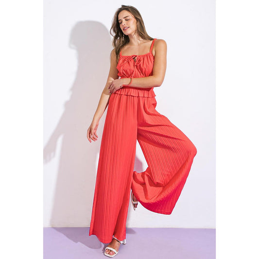 WITHIN MY HEART WOVEN JUMPSUIT