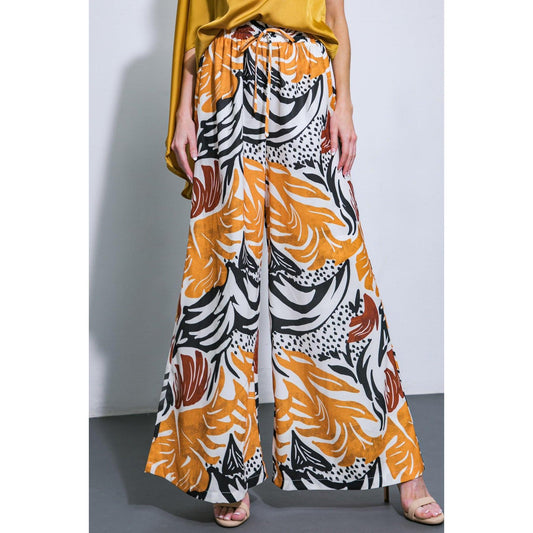 WHERE THE WIND WOVEN MIDI PANTS