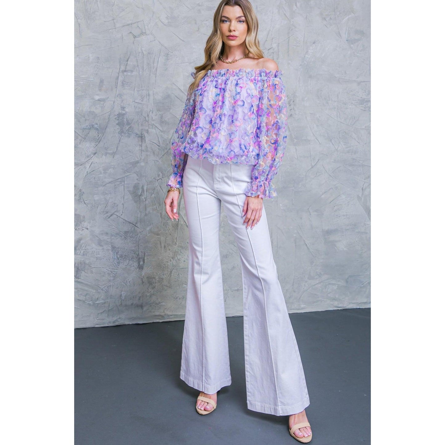 YOUR HEART IS MINE NOVELTY TOP