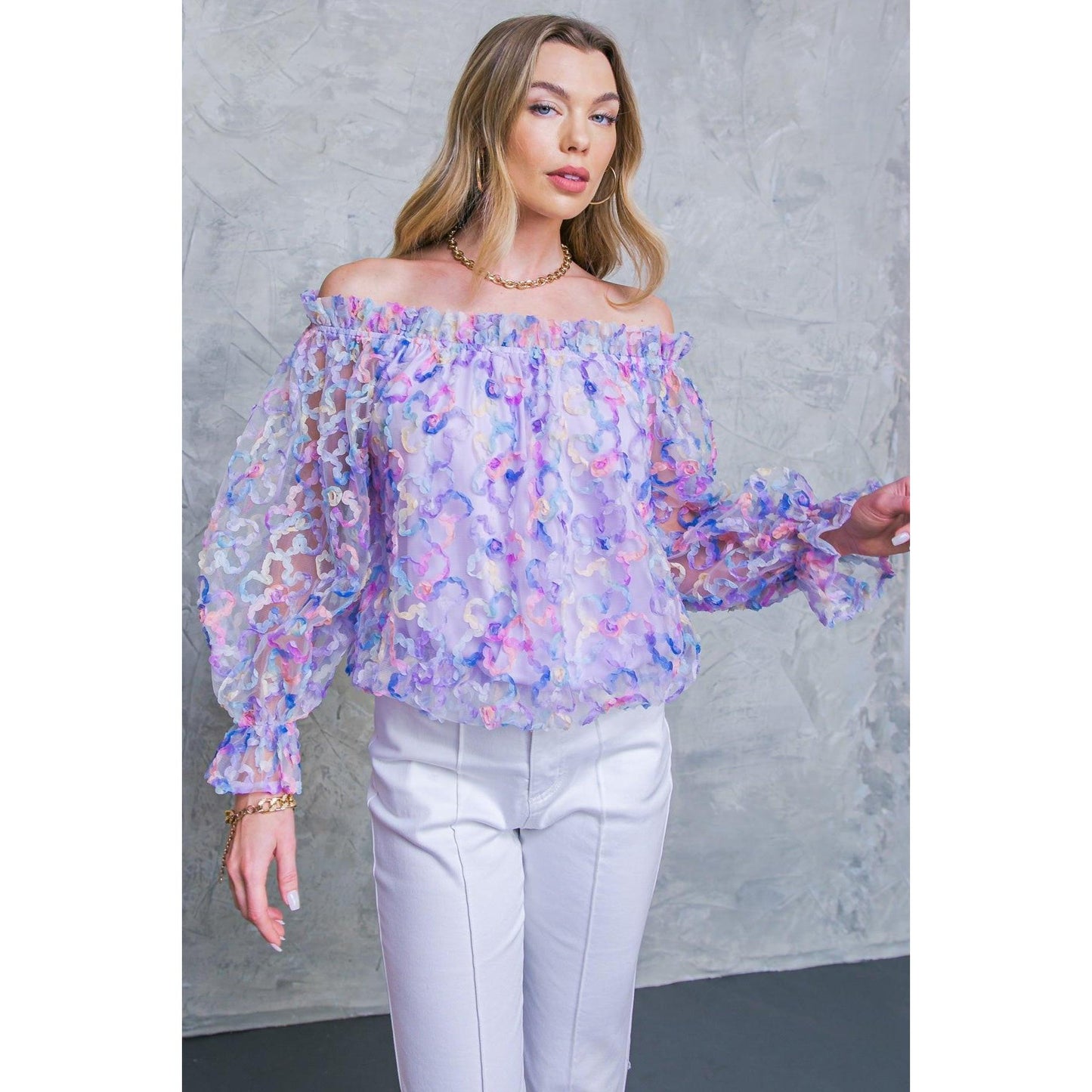 YOUR HEART IS MINE NOVELTY TOP