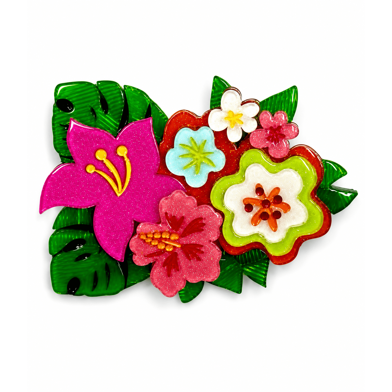 Floral Fantasy Brooch by Miss Fluff x Lipstick & Chrome