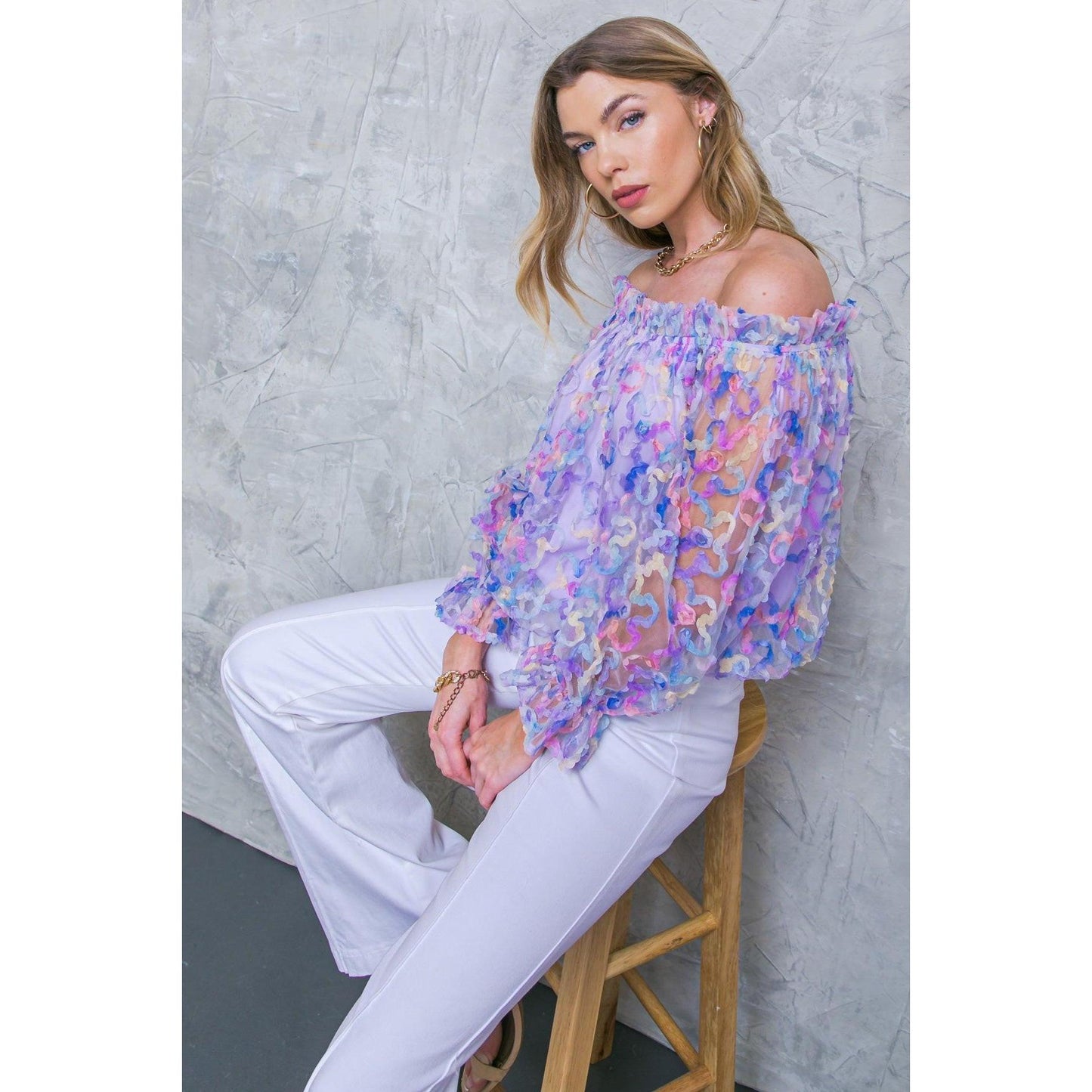 YOUR HEART IS MINE NOVELTY TOP