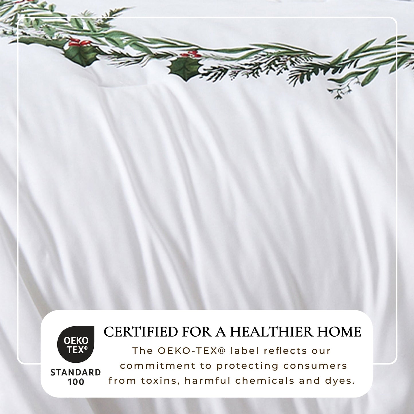 Reversible Christmas Comforter and Sham Set - Holiday / Lodge Odette Collection