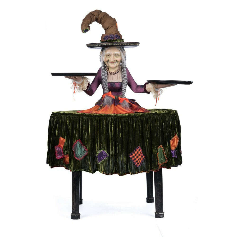 Gertrude Grimoir Witch Cupcake Server by Katherine's Collection