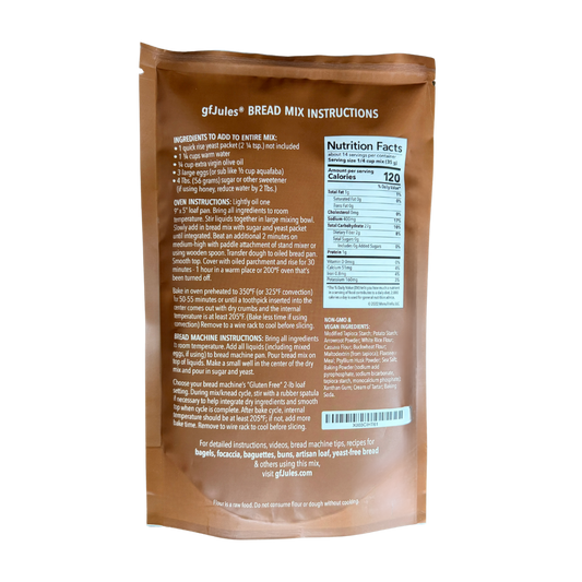 gfJules Gluten Free Bread Mix