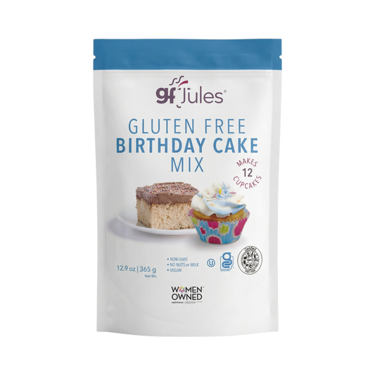 gfJules Gluten Free Birthday Cake Mix