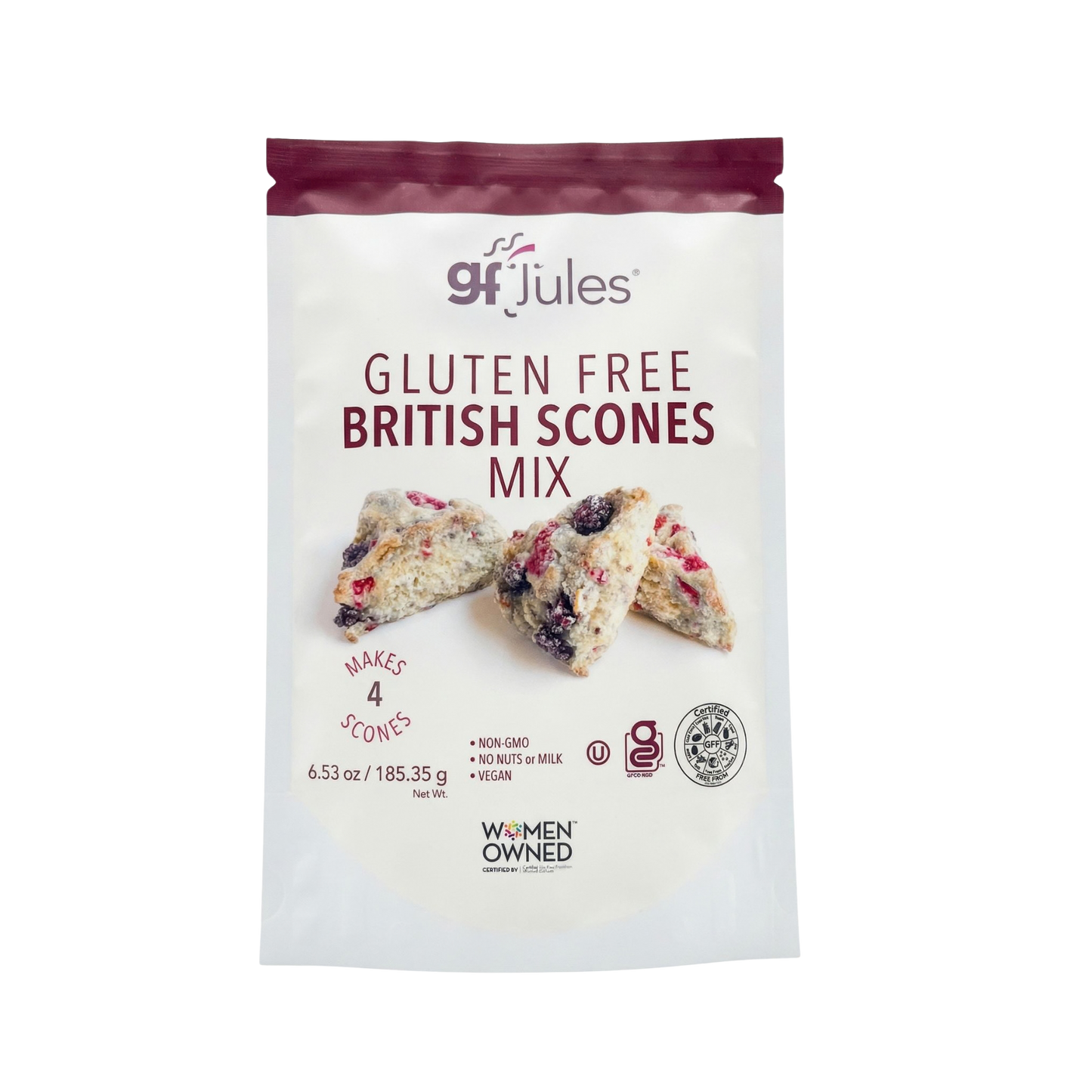 gfJules Gluten Free British Scones Mix