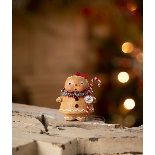 Gingerbread Girl | Christmas Decor by Bethany Lowe | SHIPS MID NOVEMBER