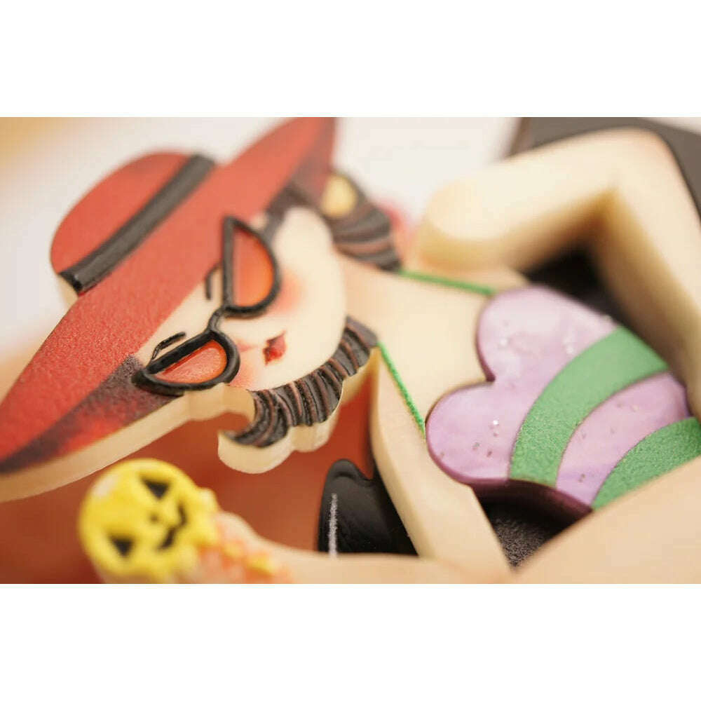 Girl on Float Brooch by Laliblue