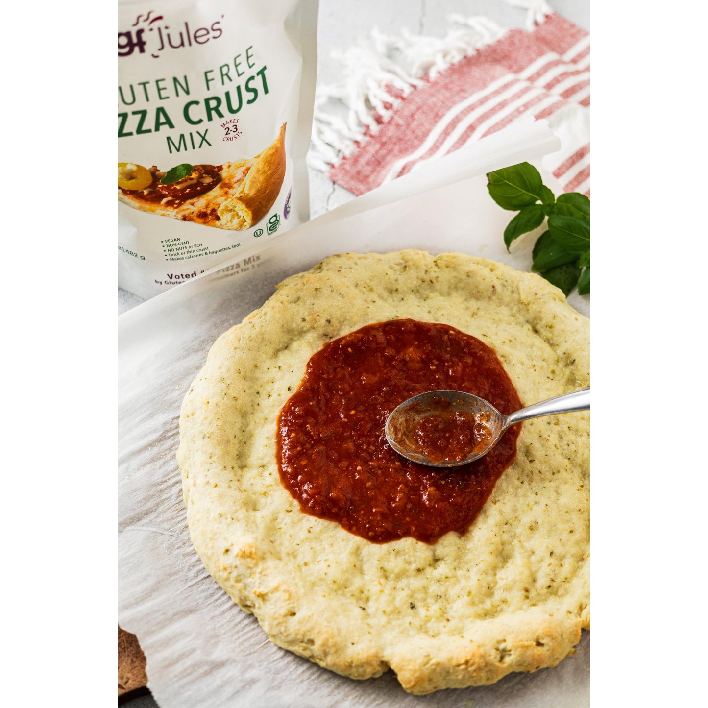 gfJules Gluten Free Pizza Crust Mix