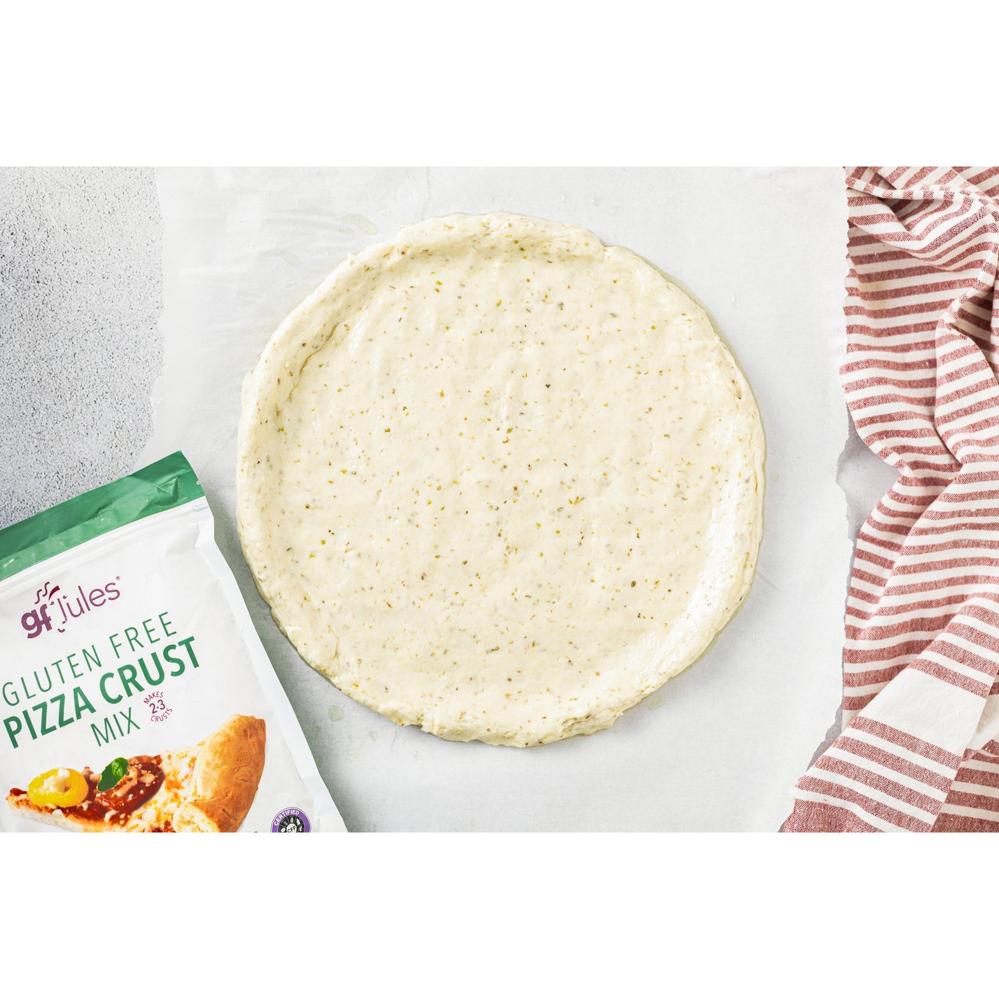 gfJules Gluten Free Pizza Crust Mix