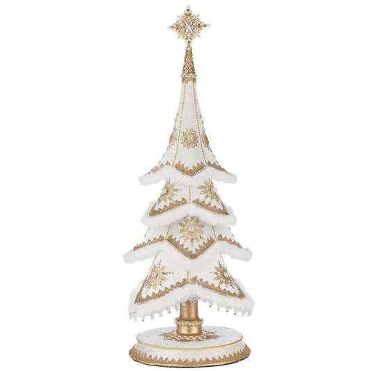 Golden Bells of Brilliance Tabletop Tree by Katherine's Collection