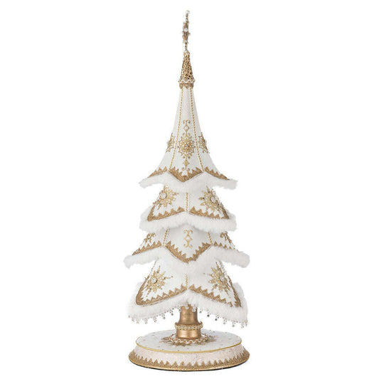 Golden Bells of Brilliance Tabletop Tree by Katherine's Collection