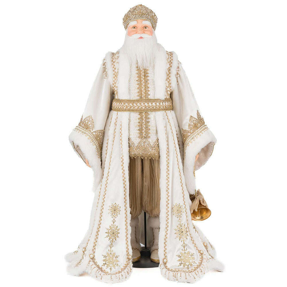 Golden Leaf Santa Doll by Katherine's Collection