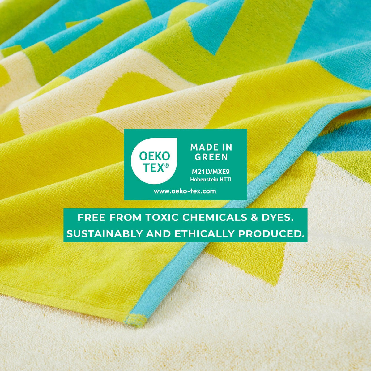 2 Pack Vibrant Beach Towels - Boca Collection