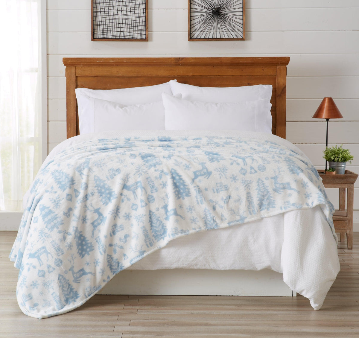 Velvet Throw Blanket - Pearl Collection