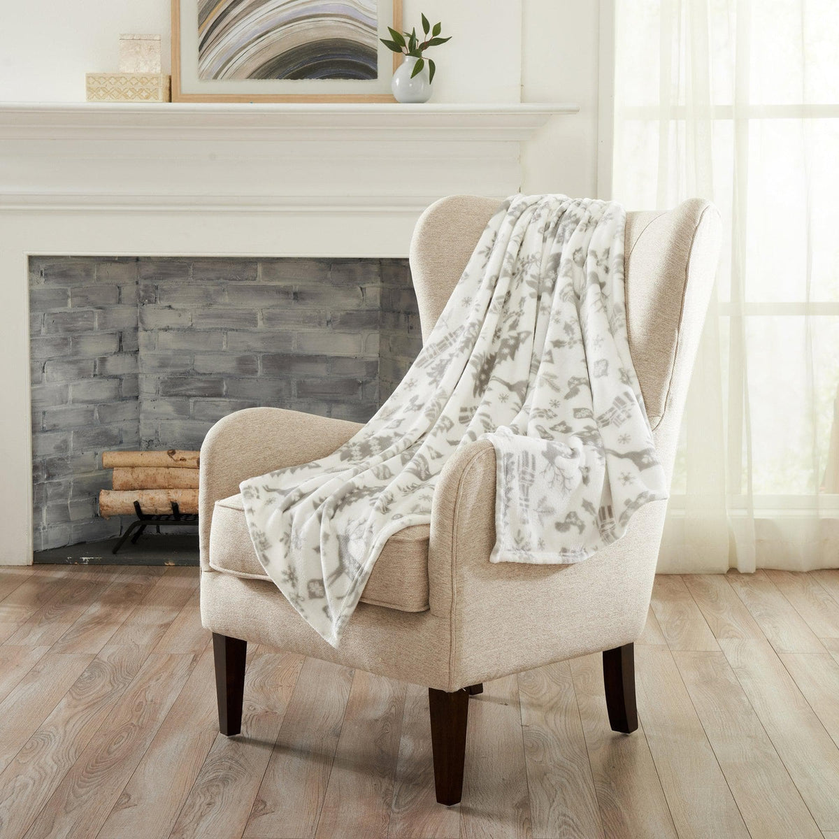 Velvet Throw Blanket - Pearl Collection