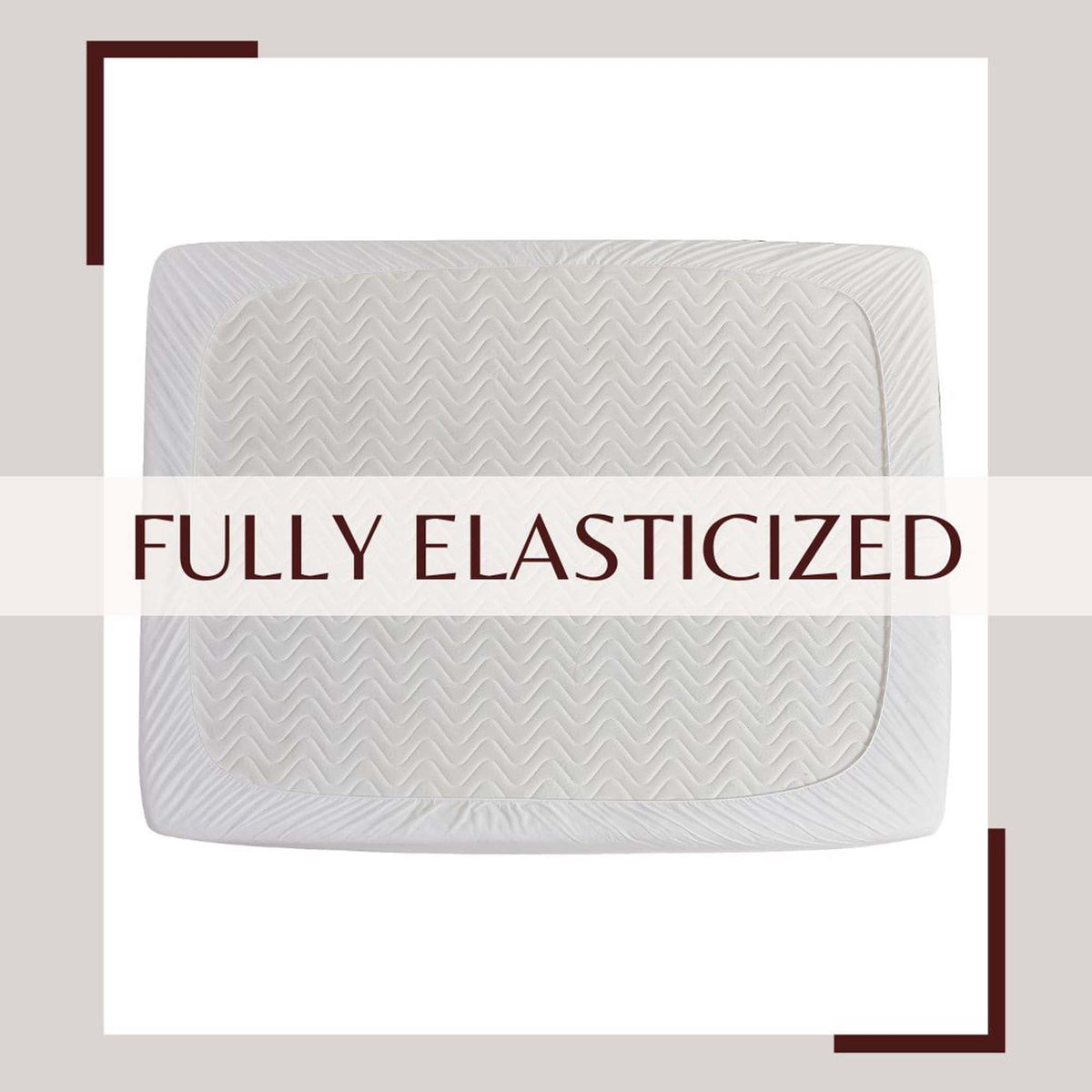 Machine Washable Quilted Mattress Pad - Wyeth Collection