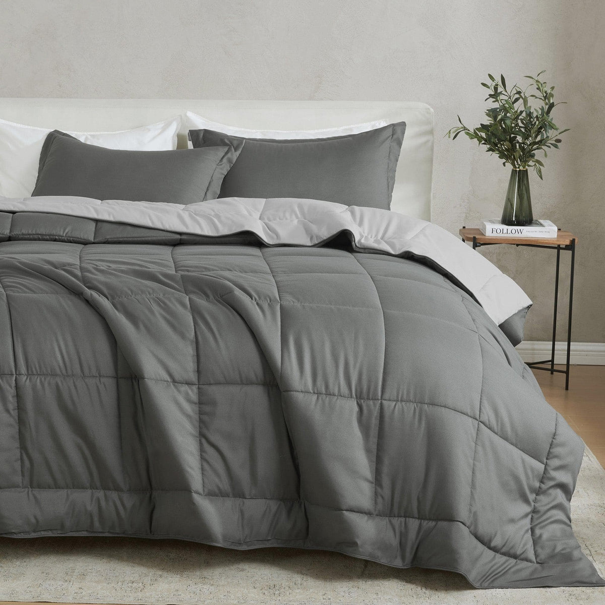 Reversible Comforter Set - Odette Collection
