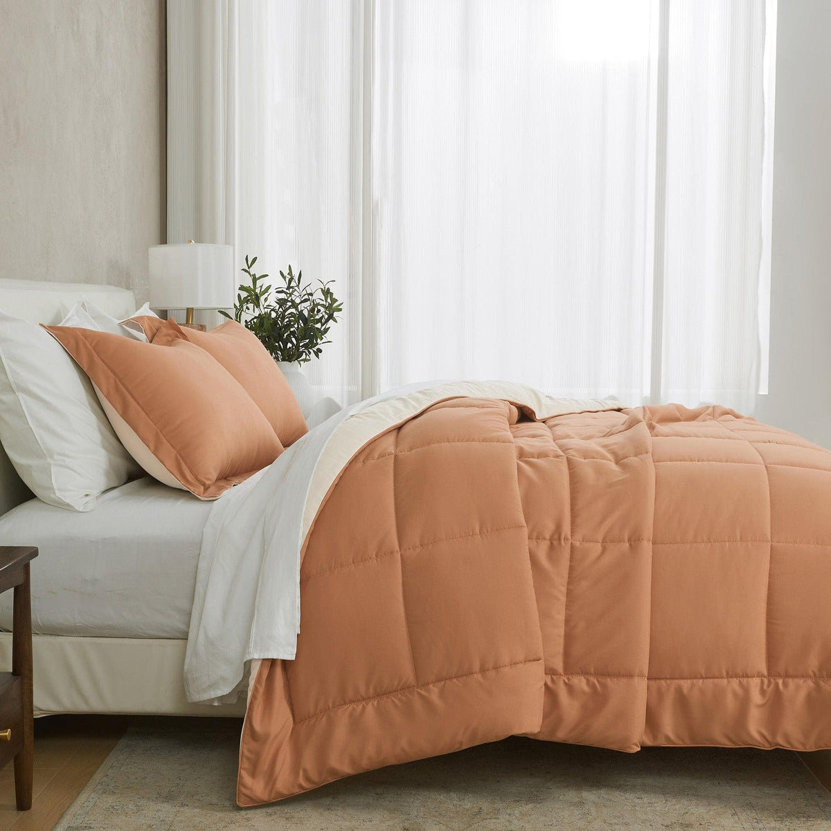 Reversible Comforter Set - Odette Collection